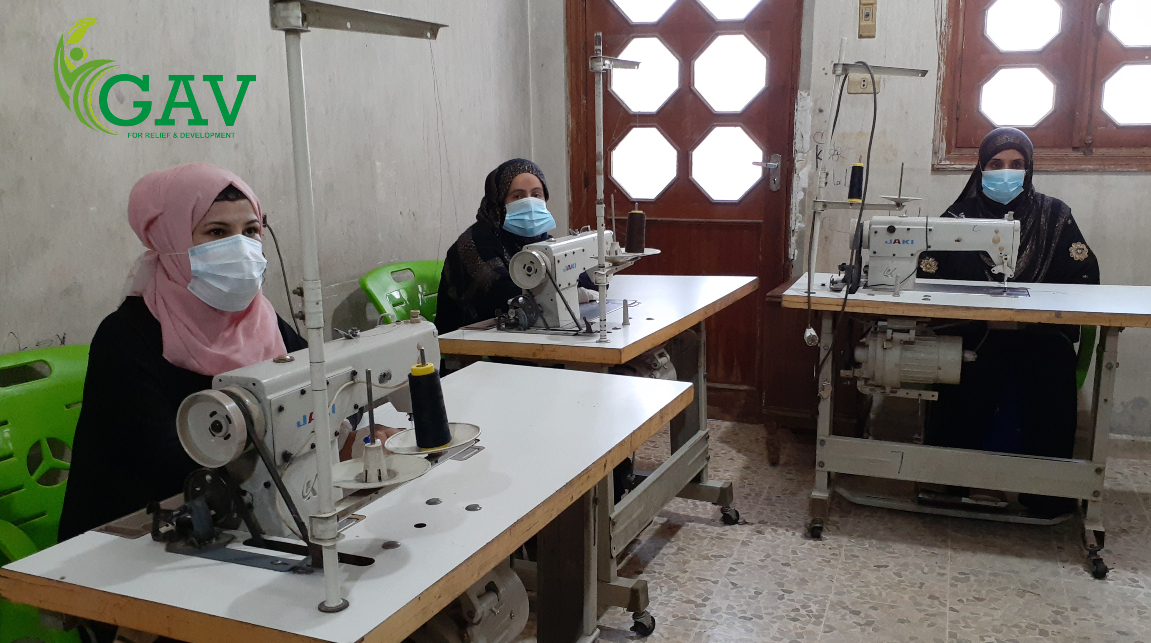 من ورشة التدريبات المهنية لمتدربات بازار 4 - GAV