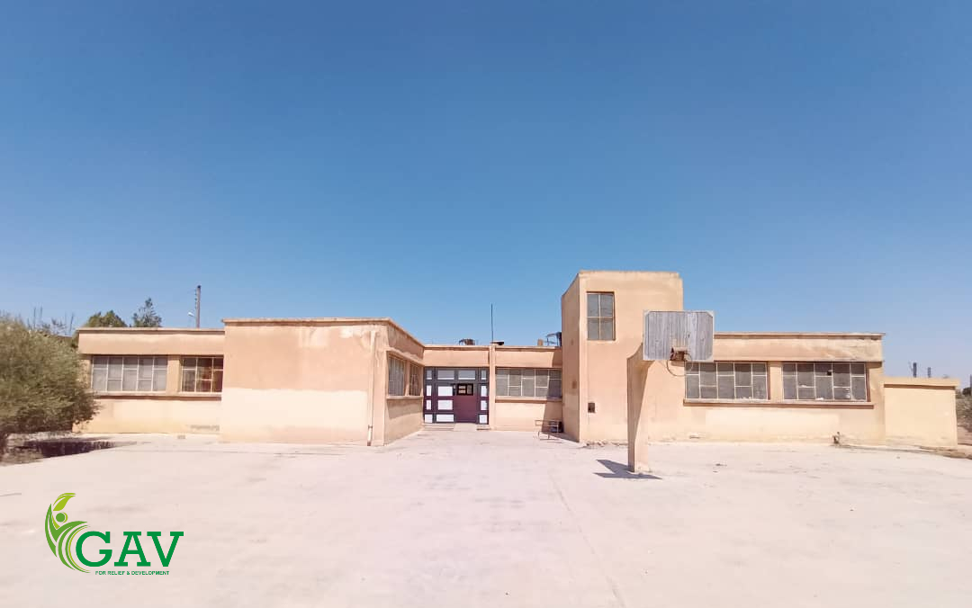 مدرسة الحمرا في تل تمر - GAV