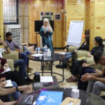 من جلسة حوار مشروع بناء القدرات - مبادرة حقوق الإنسان والجندر - 3
